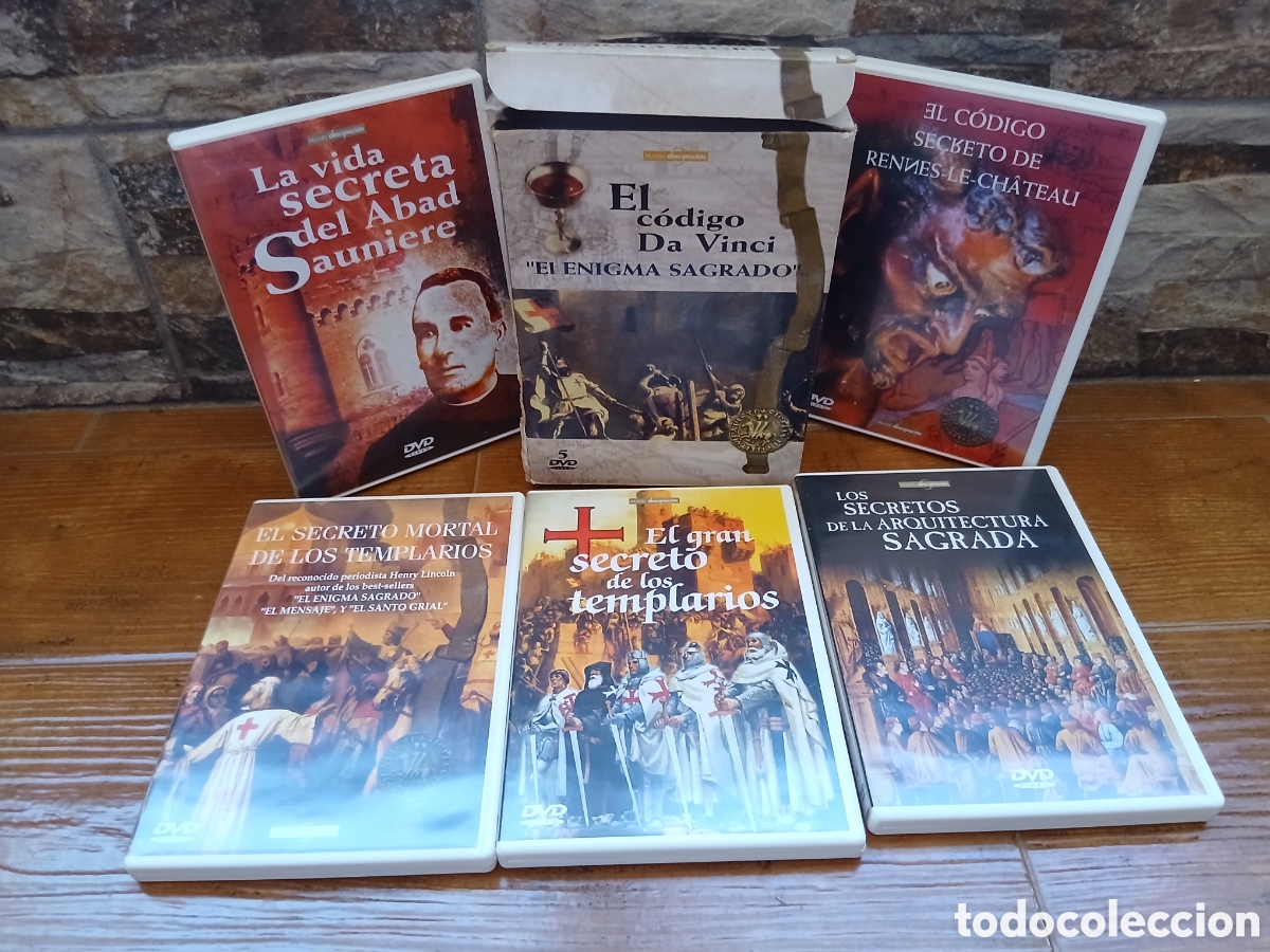 Series de TV: 5 Dvd Documental El C&oacute;digo Da Vinci -El Enigma Sagrado, Las Claves Ocultas- 2004 (389 min) Paycom