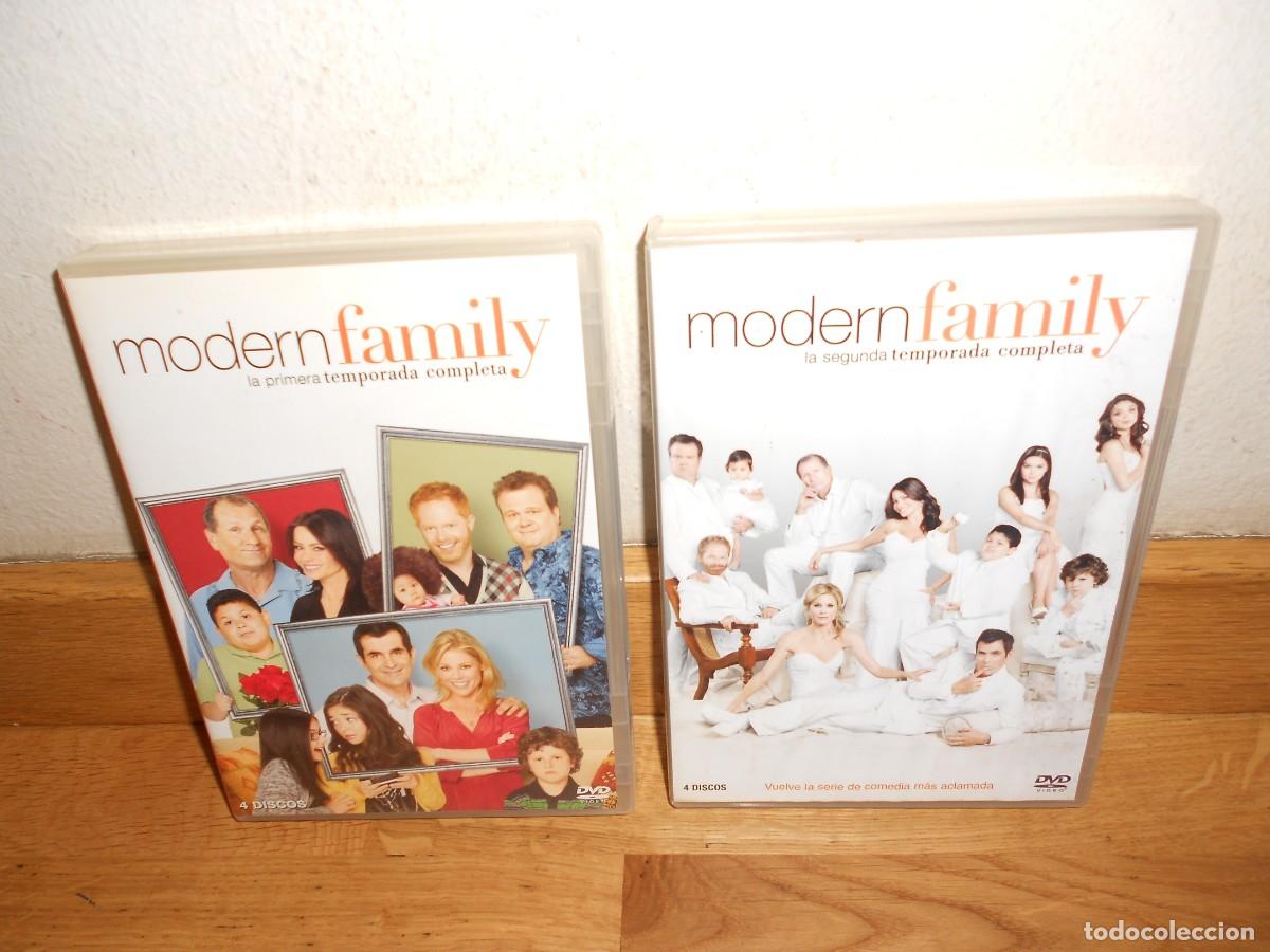 Series de TV: MODERN FAMILY 1&ordf; y 2&ordf; TEMPORADAS COMPLETAS 8 DVDs - DISPONGO de mas SERIES - 1&euro;y+