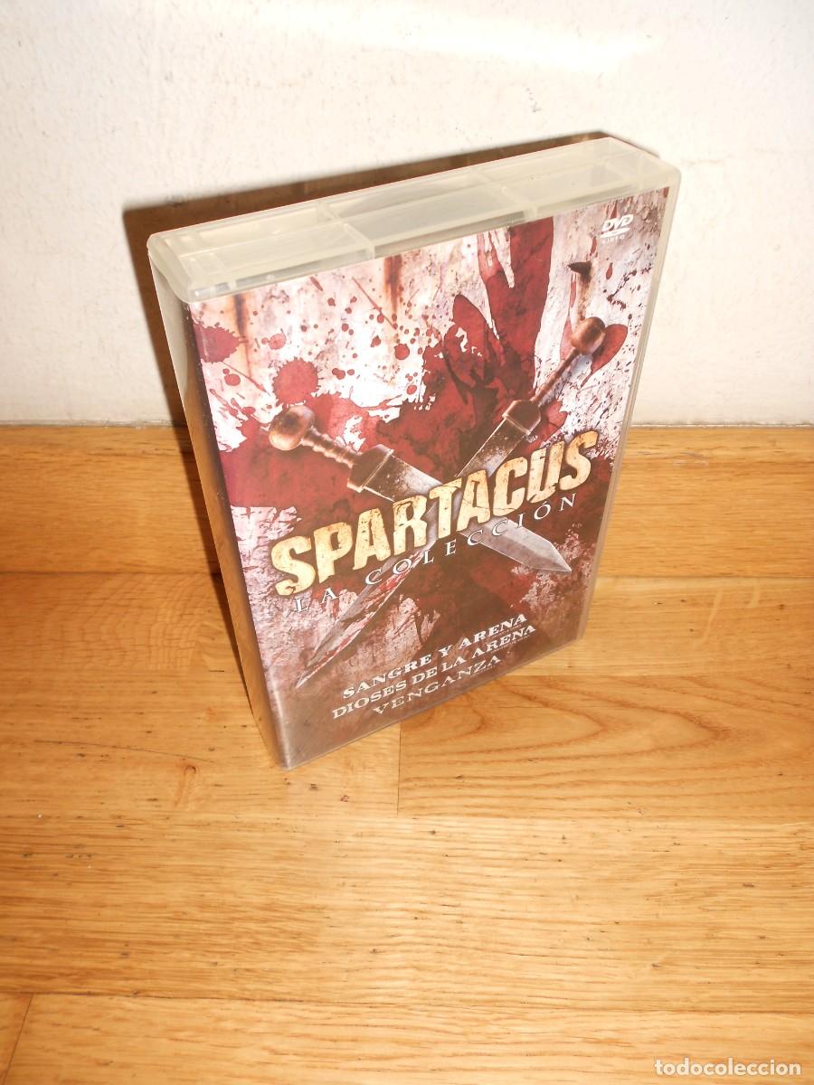Series de TV: SPARTACUS la COLECCION / 2 TEMPORADAS COMPLETAS + la PELICULA / PACK con 12 DVDs - mas SERIES - 1&euro;y+