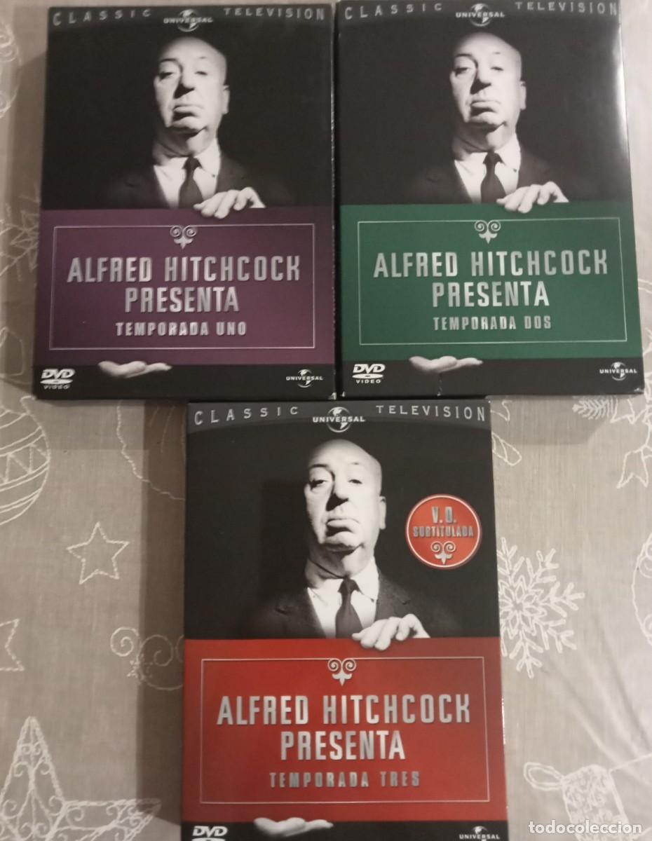 Series de TV: LOTE: ALFRED HITCHCOCK PRESENTA. TEMPORADAS UNO, DOS Y TRES COMPLETAS (1955-58). DESCATALOGADADO