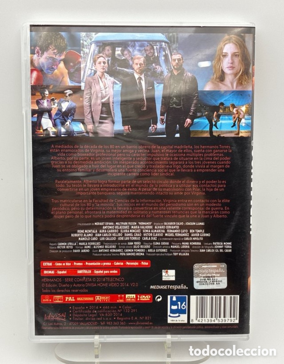 Series de TV: Serie Completa Hermanos DVD - Foto 2