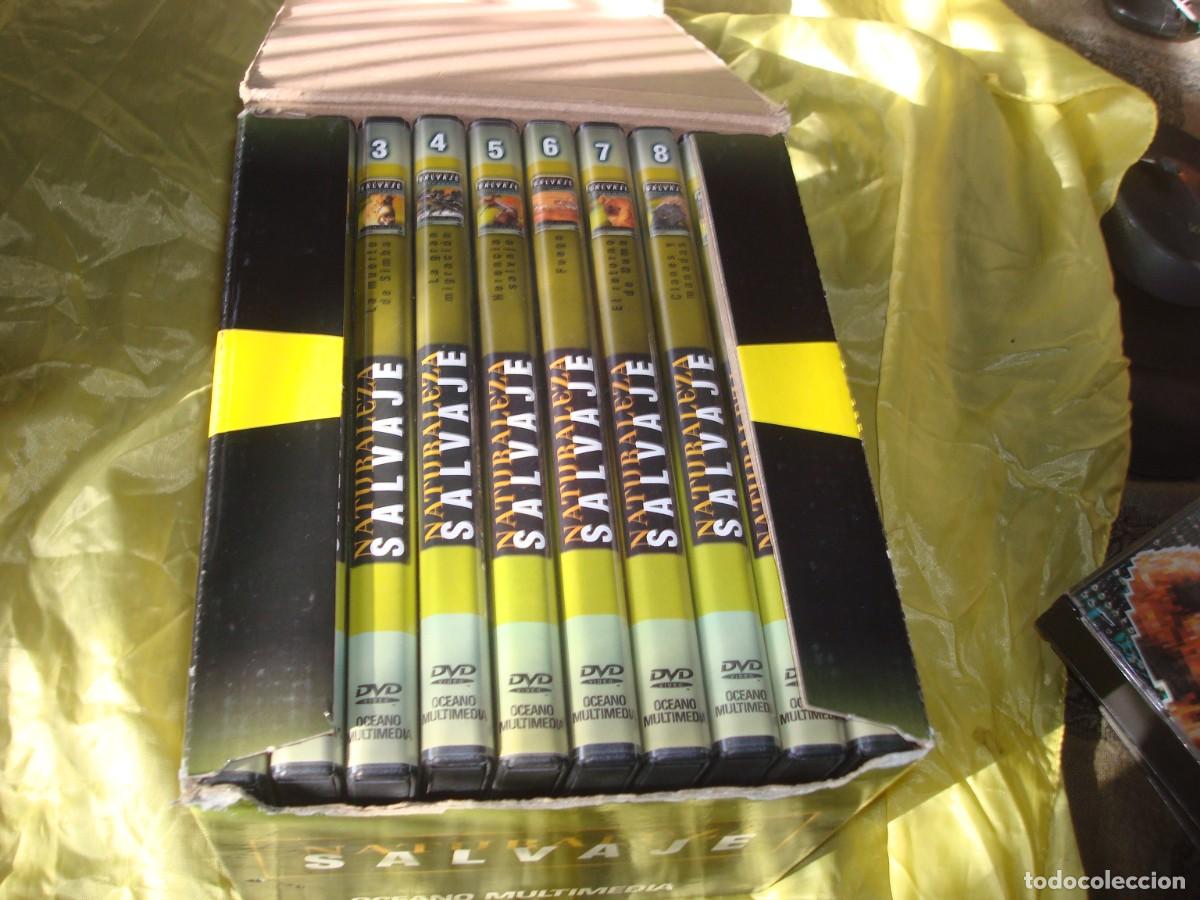 S&eacute;ries de TV: NATURALEZA SALVAJE. OCEANO MULTIMEDIA. CAJA CON 10 DVD&acute;S