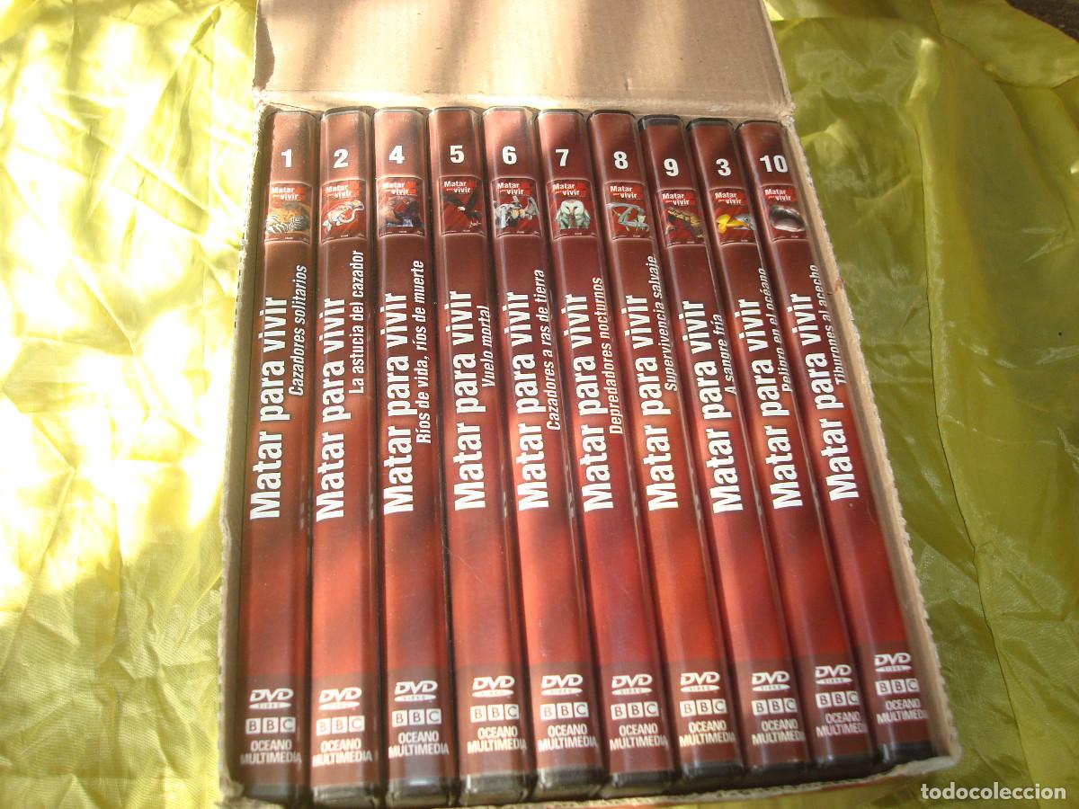 S&eacute;ries de TV: MATAR PARA VIVIR. OCEANO MULTIMEDIA. CAJA CON 10 DVD&acute;S
