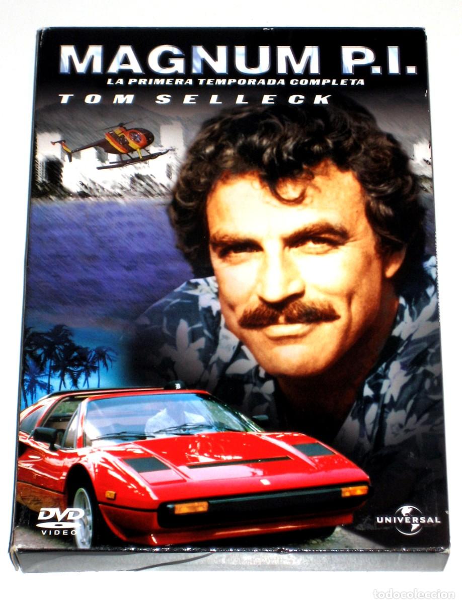 TV Series: Magnum P.I. - T1 Completa (6 Discos) - Tom Selleck John Hillerman DVD Ed. Oficial Universal DESC.