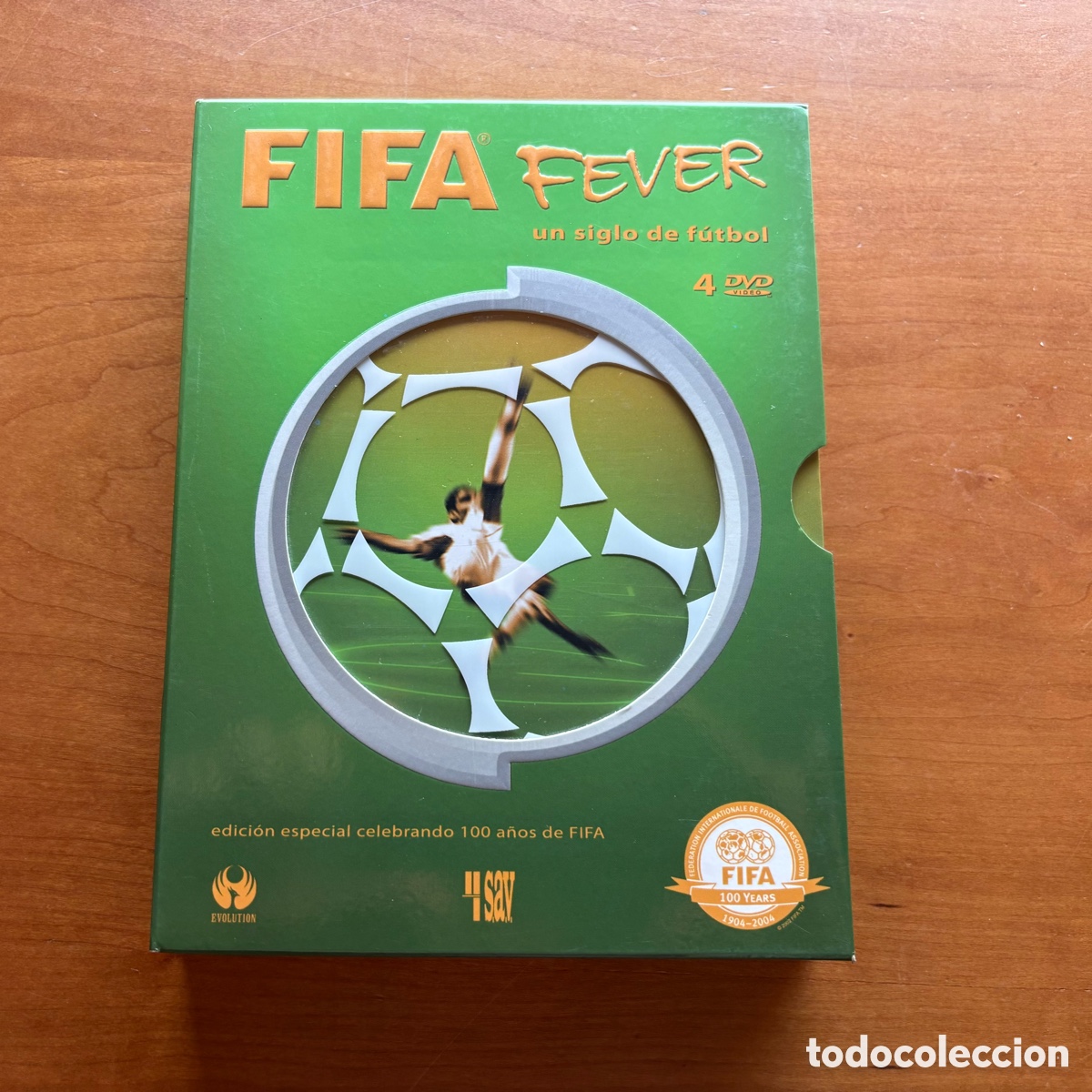 Series de TV: DVD FIFA Fever Un Siglo de F&uacute;tbol 4 Discos