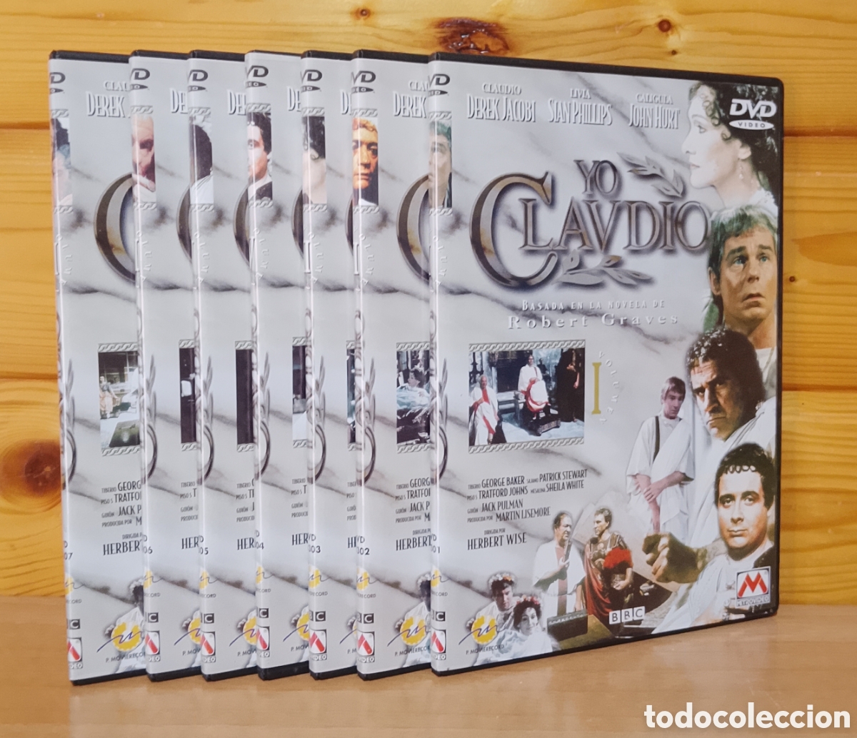 Series de TV: 7 x DVD Serie TV Yo Claudio