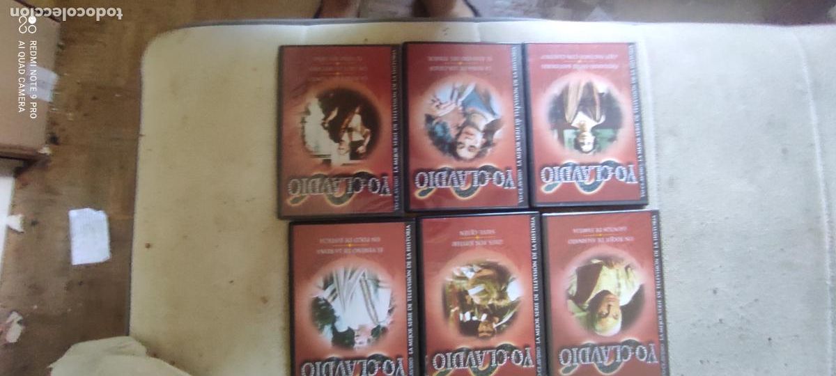 Series de TV: 6 DVD. YO, CLAUDIO. SERIE COMPLETA. Robert Graves. S&icirc;an Philipps. Derek Jacobi. John Hurt. 2