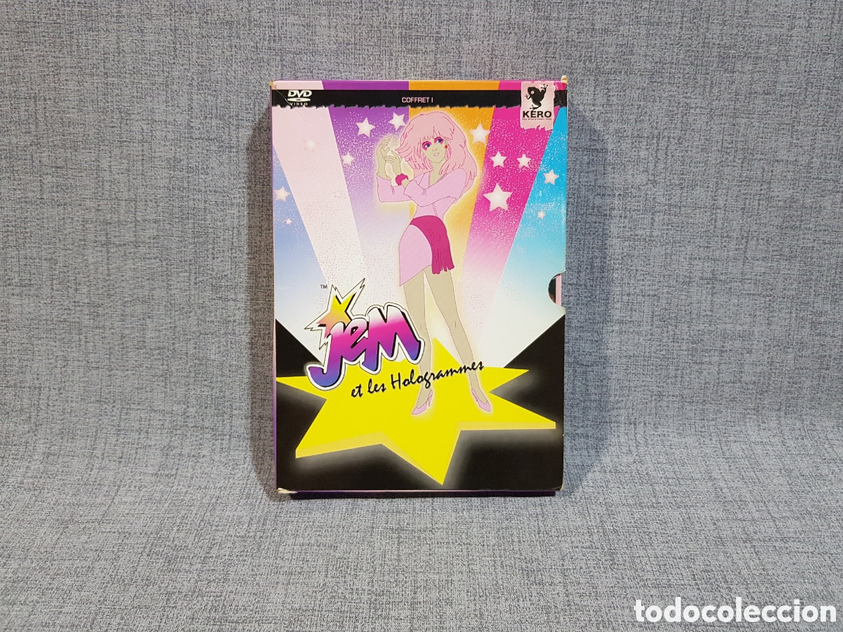 Series de TV: PACK DVD COFRE 1 JEM Y LOS HOLOGRAMAS (JEM ET LES HOLOGRAMMES) 4 DVD's HASBRO 2005. EN FRANC&Eacute;S