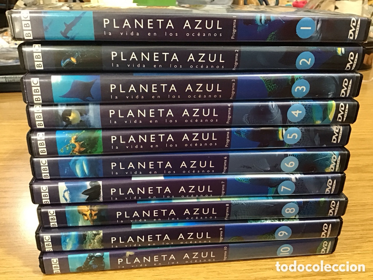 Series de TV: Dvd Planeta Azul BBC 10 unidades