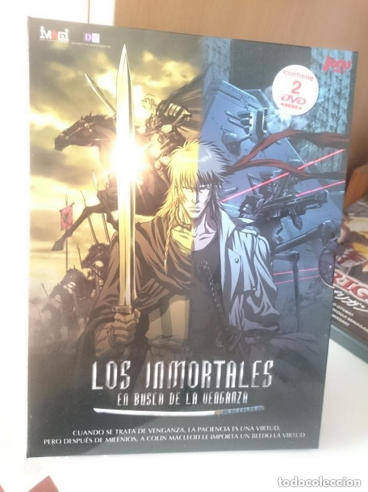 Series de TV: DVD - Los inmortales - En busca de la venganza - Yoshiaki Kawajiri