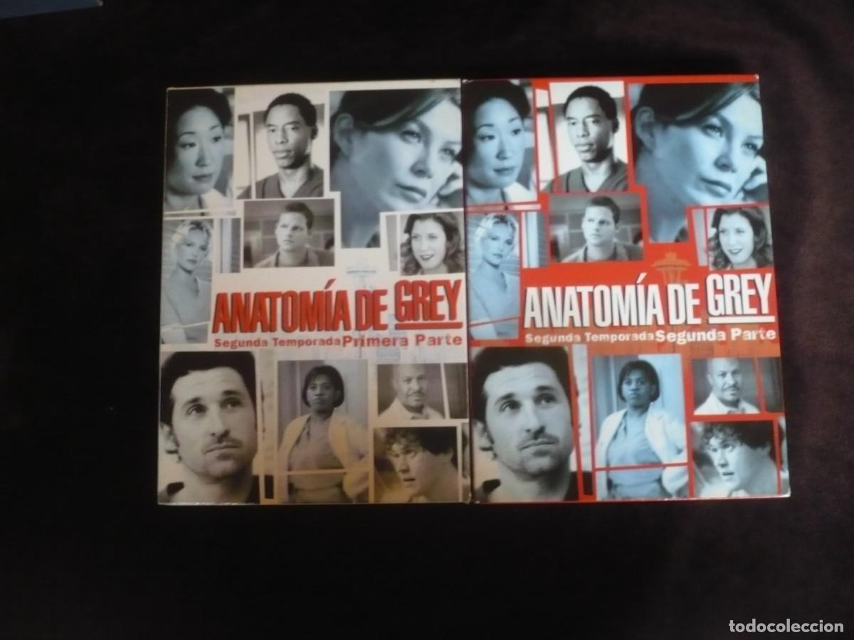 Series de TV: anatomia de grey - seguda temporada primera y segunda parte - dvd como nuevos
