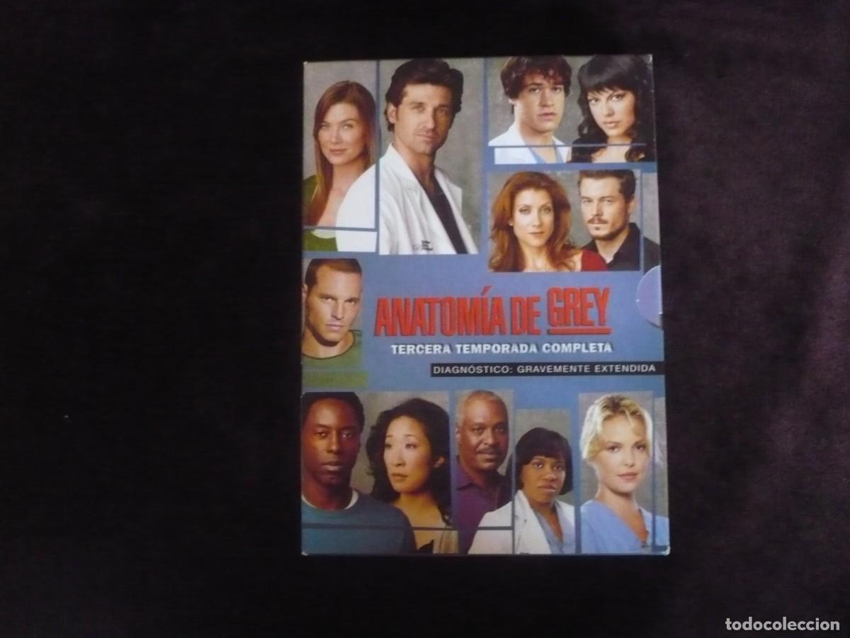 Series de TV: anatomia de grey - tercera temporada completa - dvd como nuevos