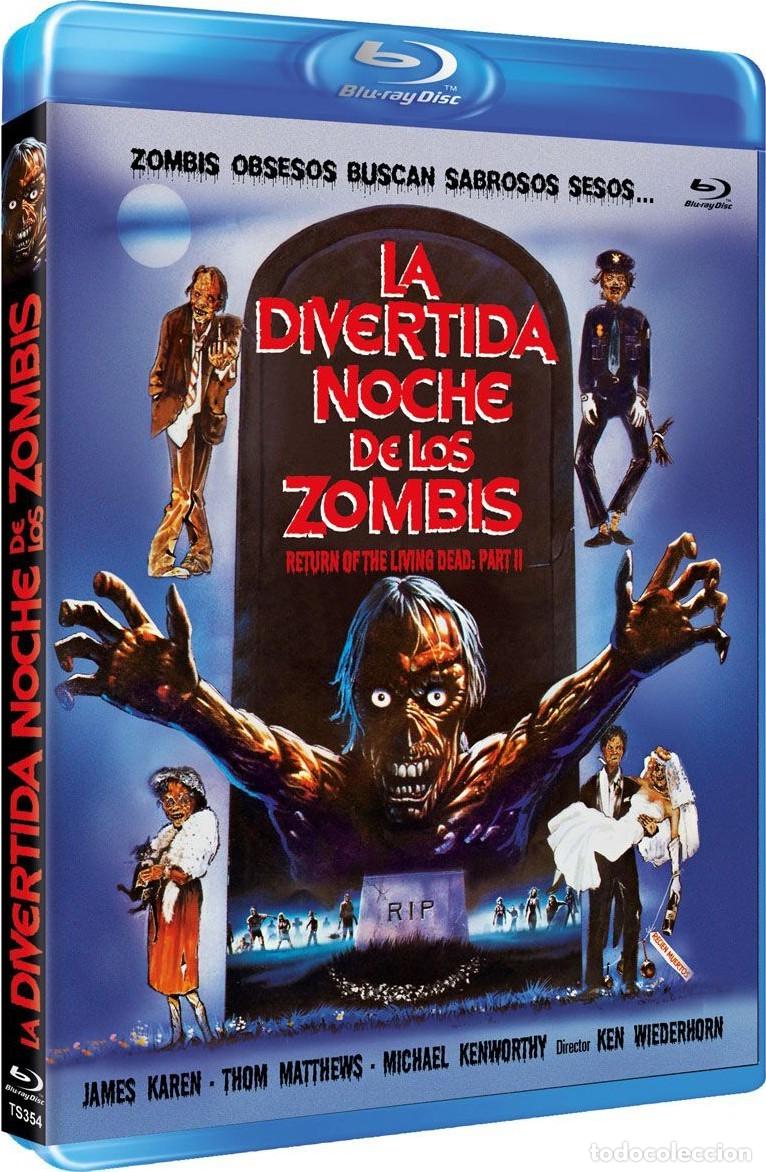 Fernsehserien: La Divertida Noche De Los Zombis (Blu-Ray) (Return Of The Living Dead: Part II)