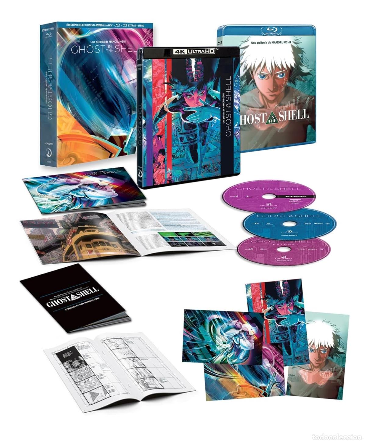 S&eacute;ries TV: Ghost In The Shell (Ed.Coleccionista) (4k Ultra HD + Bluray + Bluray Extras+ Libro)