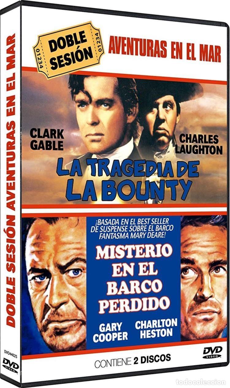 Fernsehserien: Doble Sesion de Aventuras En El Mar - La Tragedia De La Bounty / Misterio En El Barco Perdido (Dvd-R