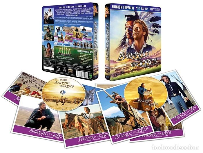 Fernsehserien: Bailando con Lobos (BD + DVD) - Edici&oacute;n Met&aacute;lica Limitada + 8 Postales (Dance With Wolves)