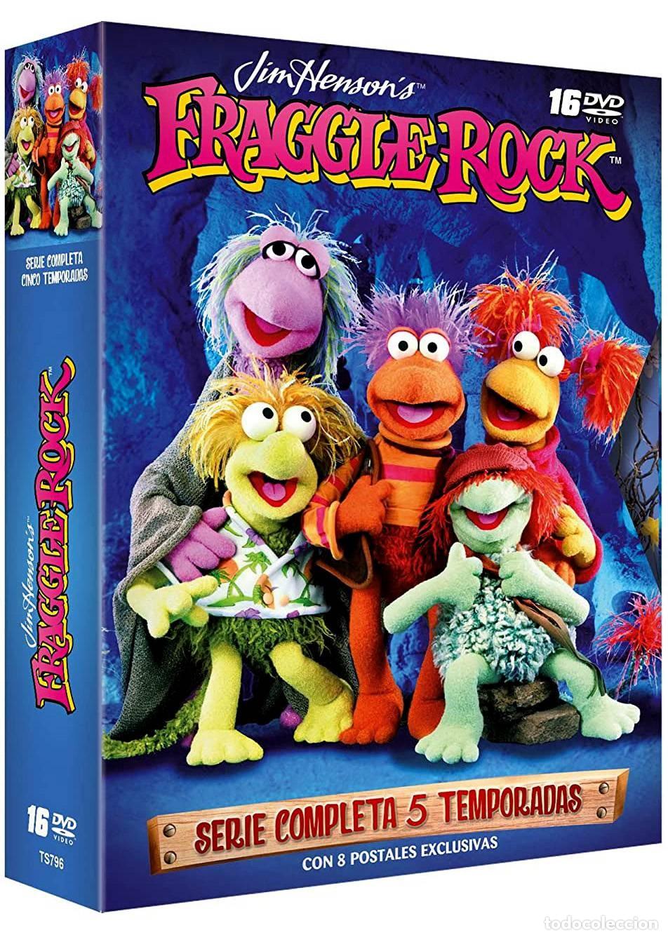 Series de TV: Pack Fraggle Rock (Serie Completa Temporadas 1 a 5 en 16 DVDs + 8 Postales) (Digipack)