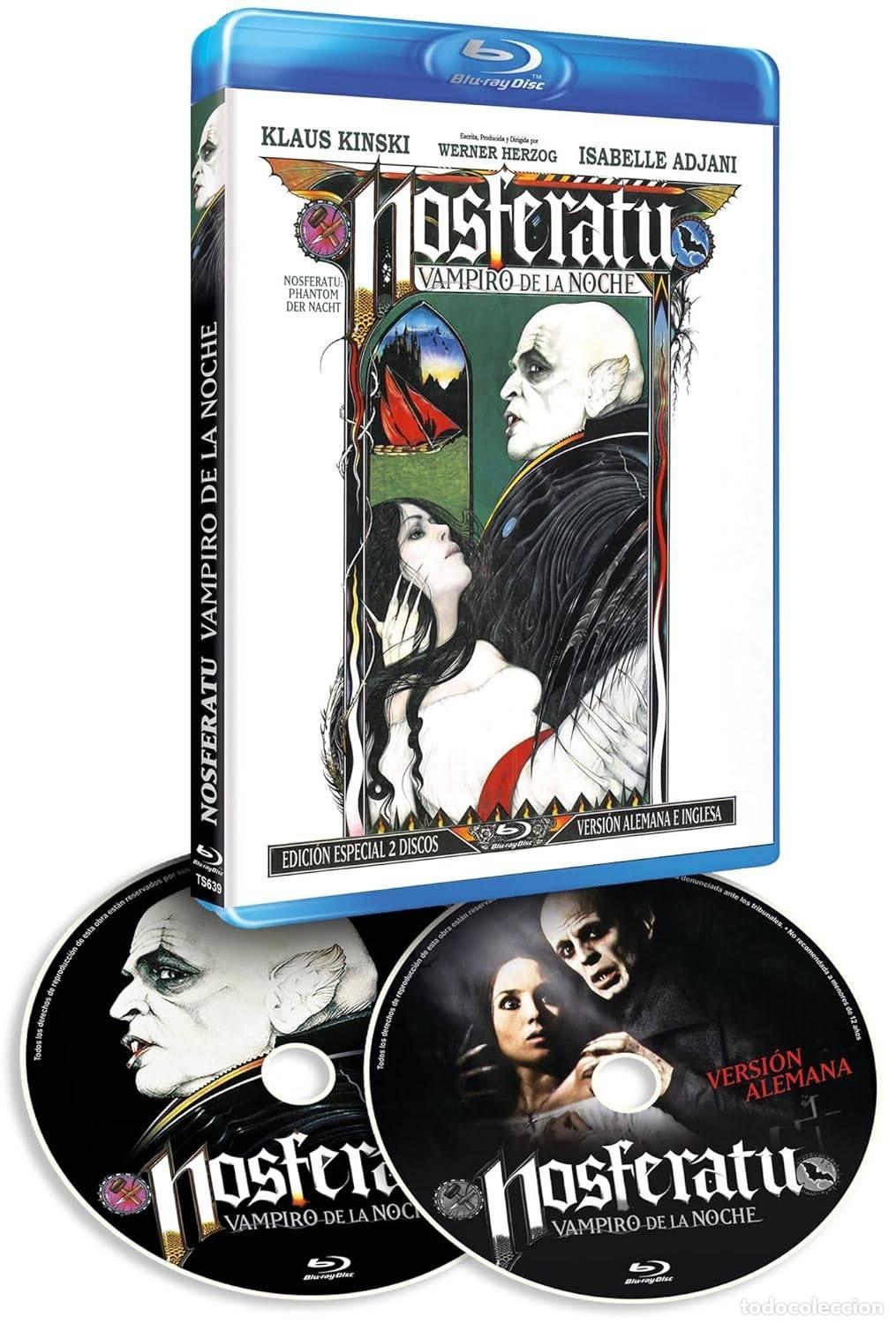Series de TV: Nosferatu, vampiro de la noche (Blu-ray) (Nosferatu: Phantom der Nacht) (2 Discos)