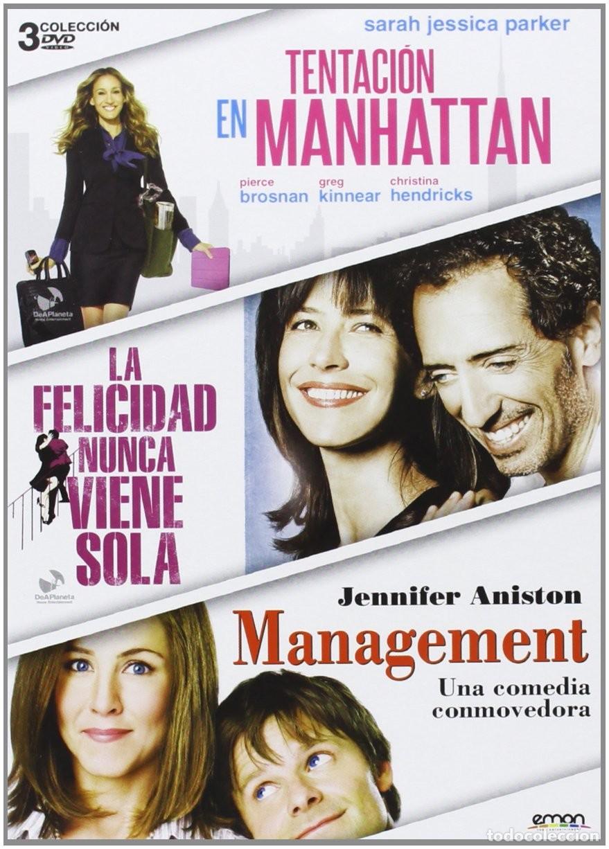 Fernsehserien: Tentaci&oacute;n en Manhattan + La Felicidad Nunca Viene Sola + Management (3 DVD)