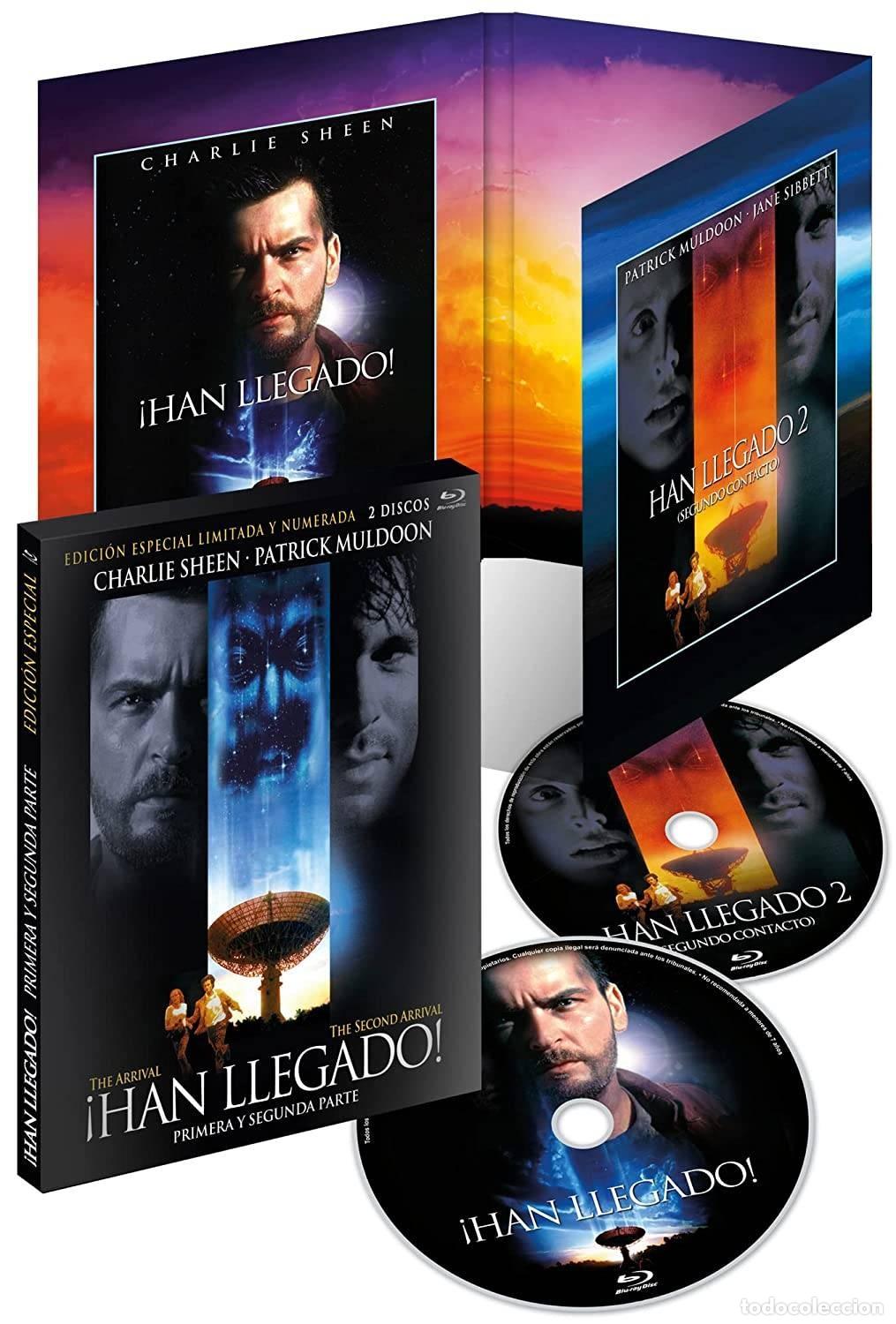 Fernsehserien: Digipack Han Llegado! Primera y Segunda parte (Blu-ray) (The Arrival)