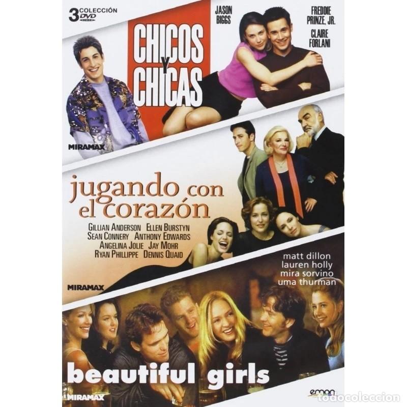 TV Series: Pack Chicos y Chicas + Jugando con el Coraz&oacute;n + Beautiful Girls (3 DVD)