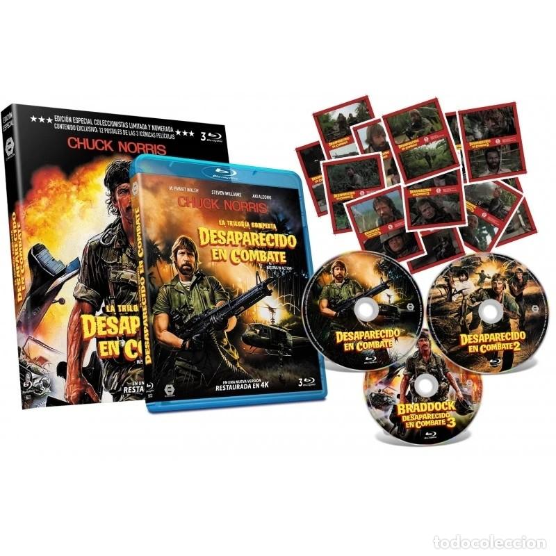 S&eacute;ries TV: Trilog&iacute;a Desaparecido en Combate 1-2-3 (3 Bluray)