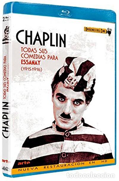 S&eacute;ries TV: Charles Chaplin : Todas sus comedias para Essanay (Blu-ray)