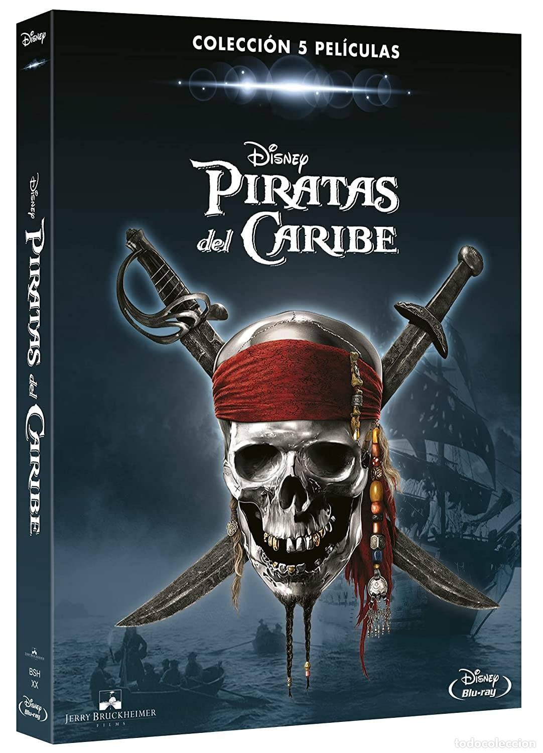 S&eacute;ries TV: Coleccion Piratas del Caribe (Blu-ray)