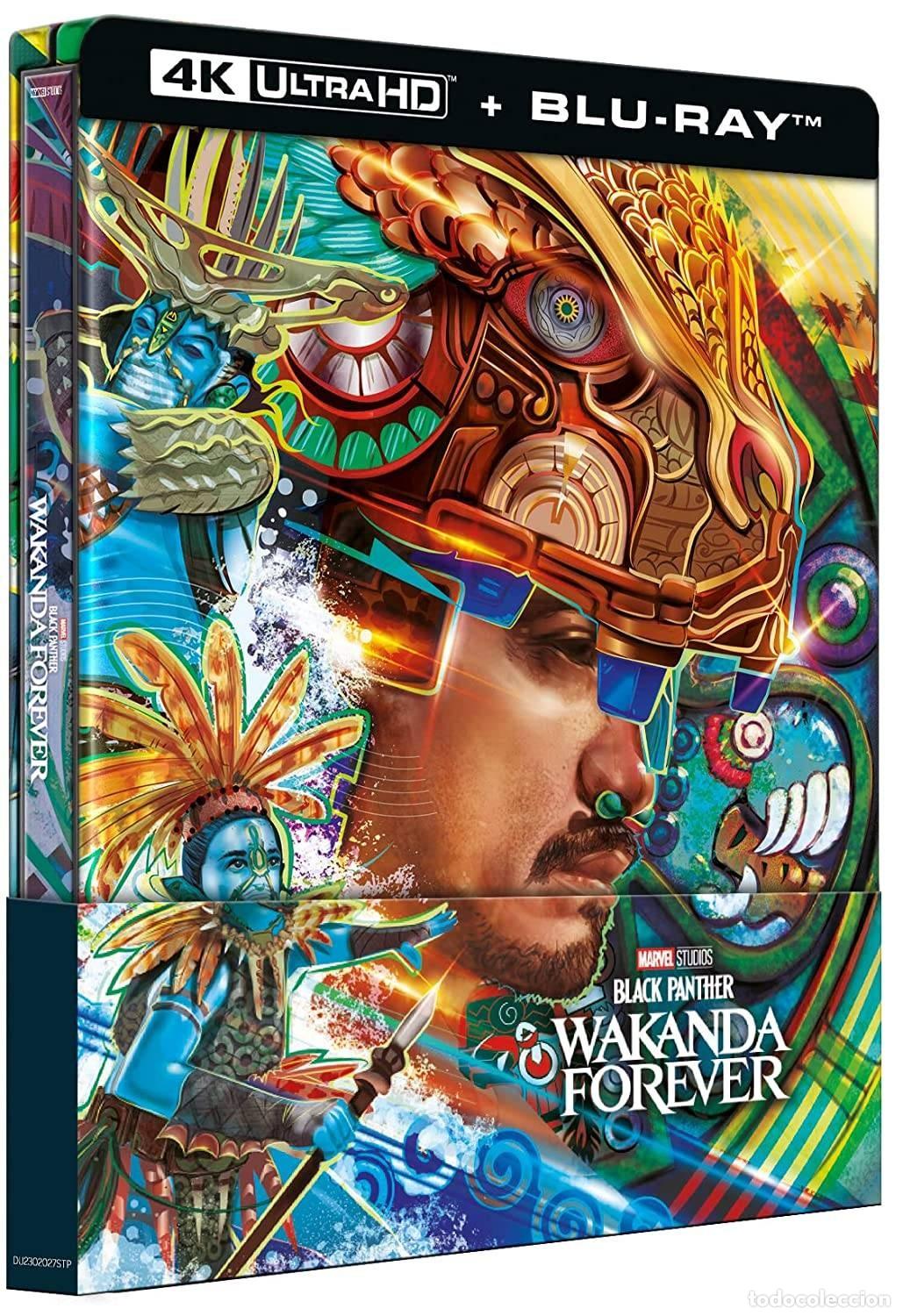 S&eacute;ries TV: Black Panther: Wakanda Forever (4K UHD + Blu-ray) (Steelbook Estuche Metalico)