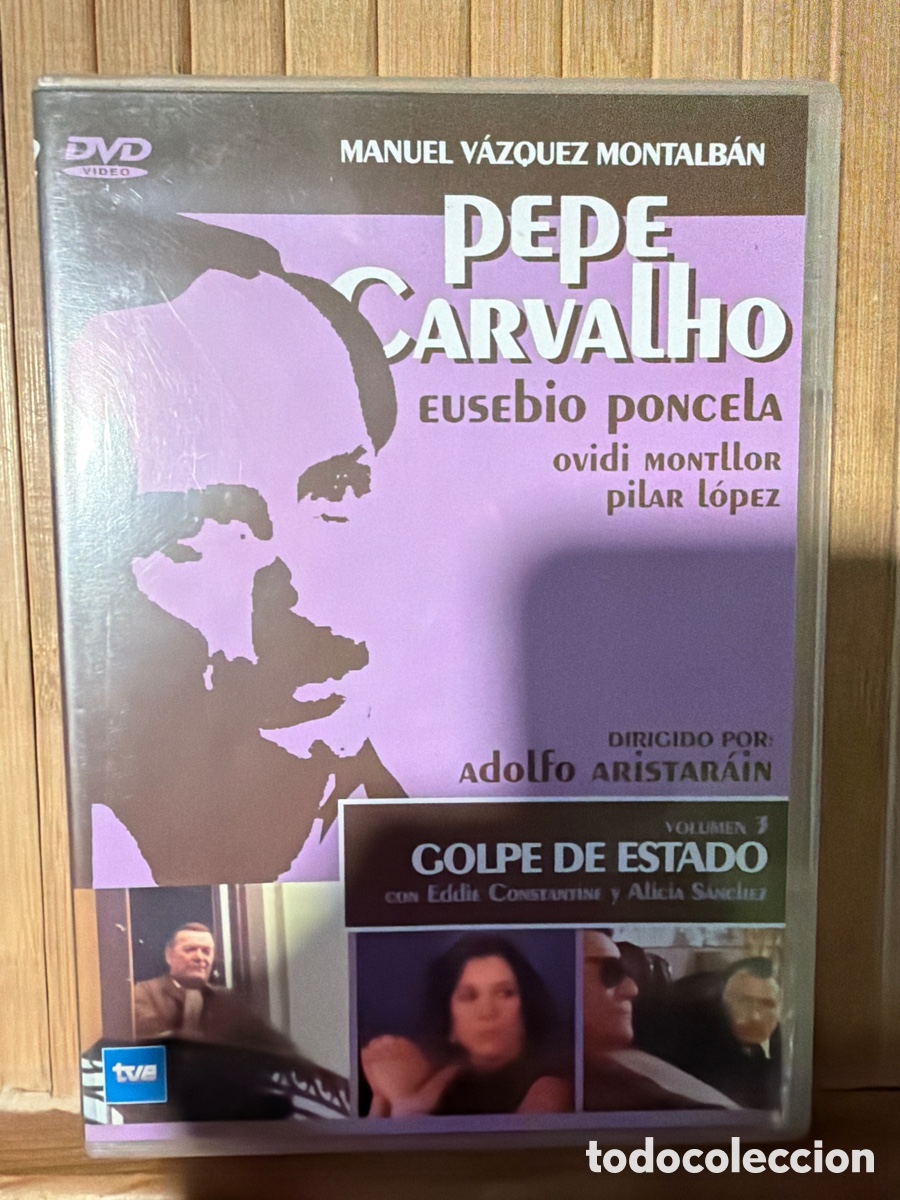 Series de TV: Pepe Carvalho ( Golpe de estado ) volumen 3 - DVD SEMINUEVO