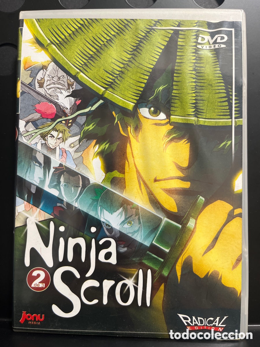 Series de TV: NINJA SCROLL N.2 EPISODIOS 6 7 8 9 CONTENIDOS EXTRA RADICAL EDITION 100&rsquo; DVD ( 2003 )