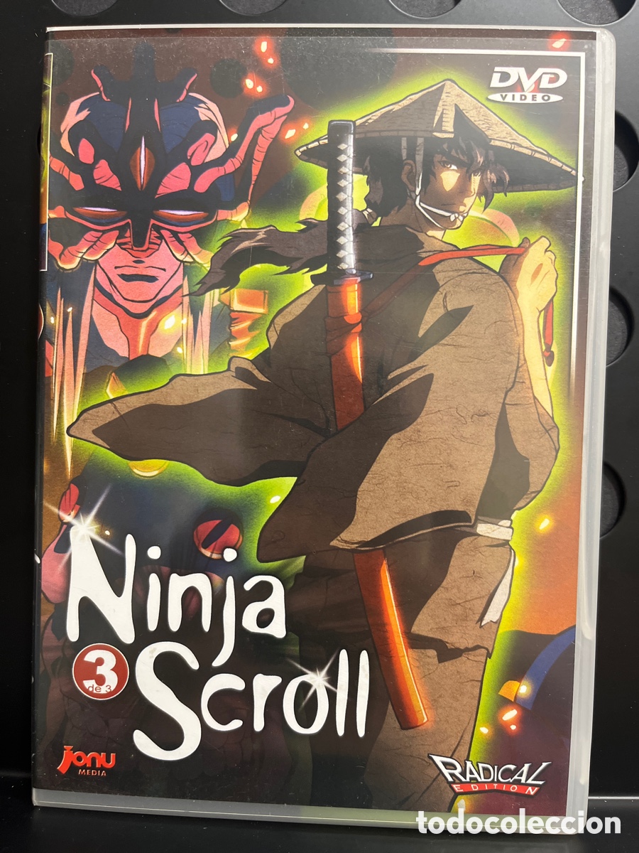 Series de TV: NINJA SCROLL N.3 EPISODIOS 10 11 12 13 CONTENIDOS EXTRA RADICAL EDITION 100&rsquo; DVD ( 2003 )