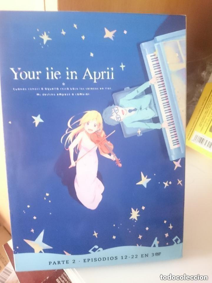 Series de TV: DVD - serie YOUR LIE IN APRIL Temorada con episodios 12 al 22 - 3 DVDs 250 Min.
