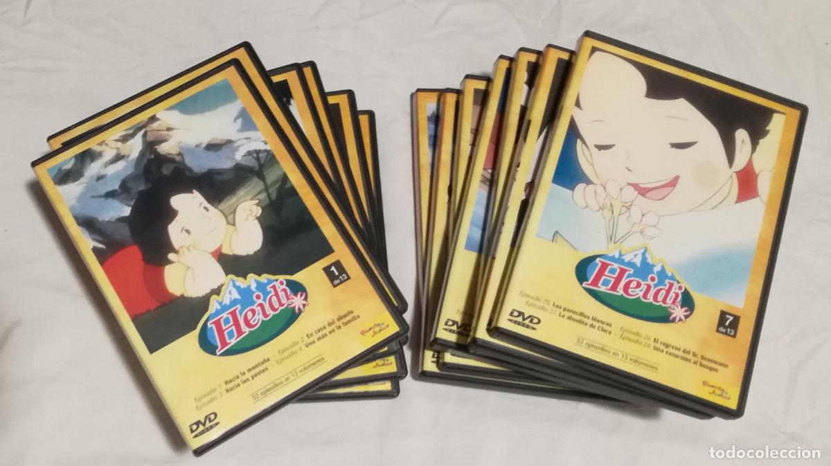Series de TV: DVD Heidi: Coleccion completa, 52 episodios en 13 DVDs
