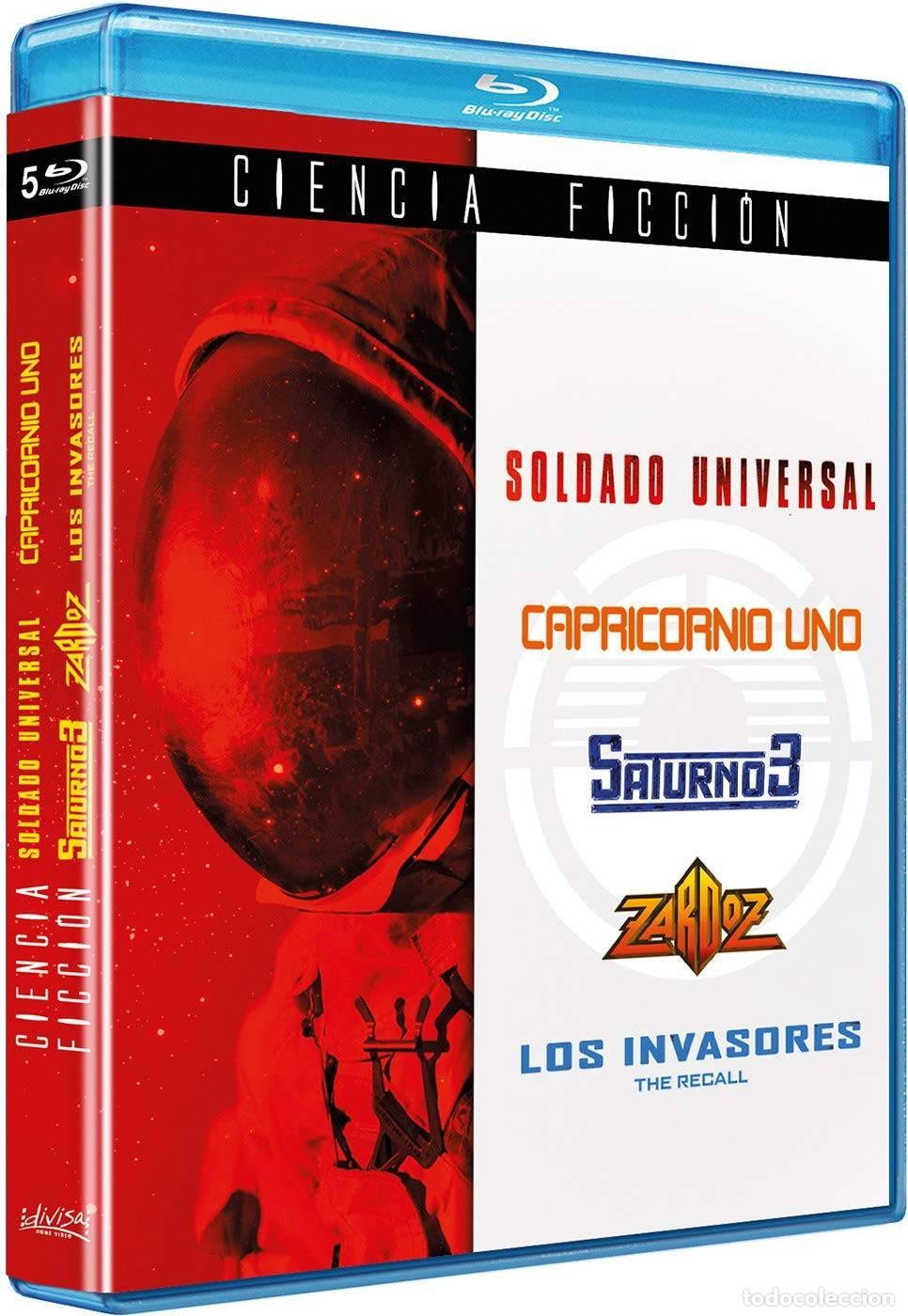 S&eacute;ries TV: Pack Ciencia Ficci&oacute;n: Soldado Universal / Capricornio Uno / Saturno 3 / Zardoz / Los Invasores (Blu-