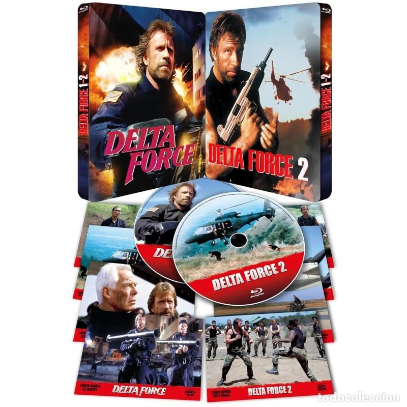 Fernsehserien: Delta Force + Delta Force 2 (Bluray Steelbook 2 discos)