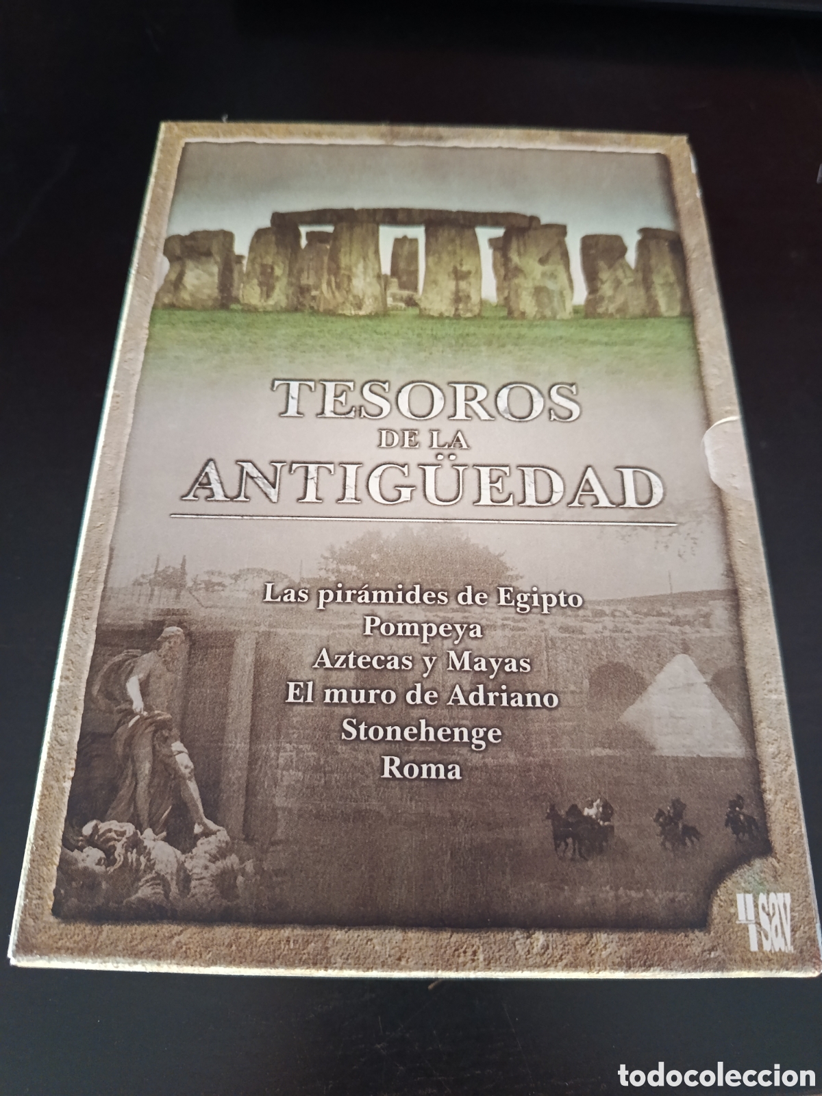 Series de TV: 6 dvds. Tesoros de la Antig&uuml;edad.