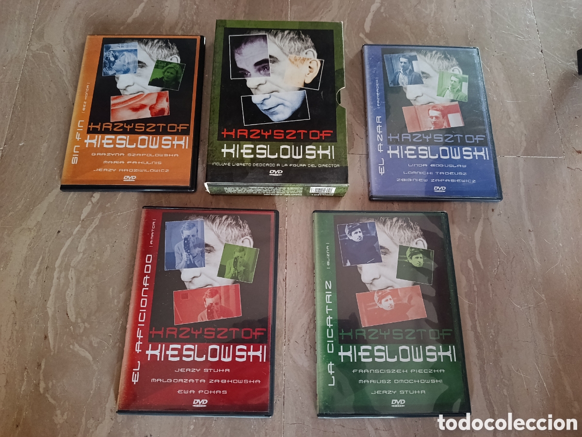 Series de TV: Dvd. Pack. Kieslowski. Sin fin, El aficionado, El azar y La cicatriz. Incluye libreto.