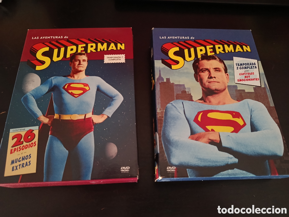 Series de TV: Dvd. Las aventuras de Superman. Temporadas 1 y 2. Serie cl&aacute;sica de culto descatalogada.