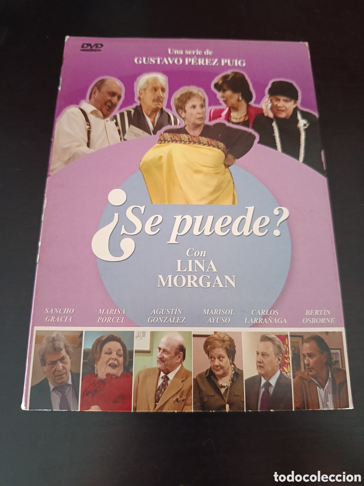 Series de TV: Dvd. &iquest;Se puede? Con Lina Morgan. Serie completa. 13 cap&iacute;tulos. 4 dvds.