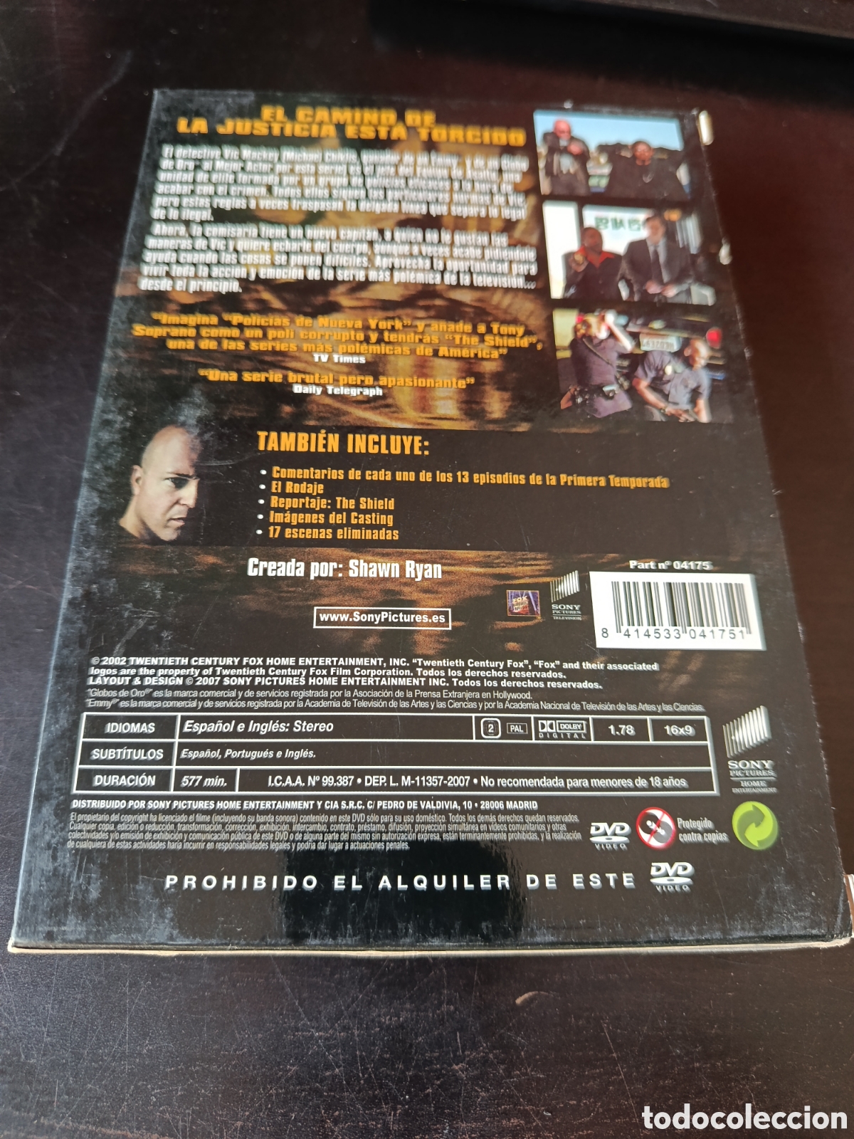 Series de TV: Dvd. The Shield. Primera temporada. - Foto 2