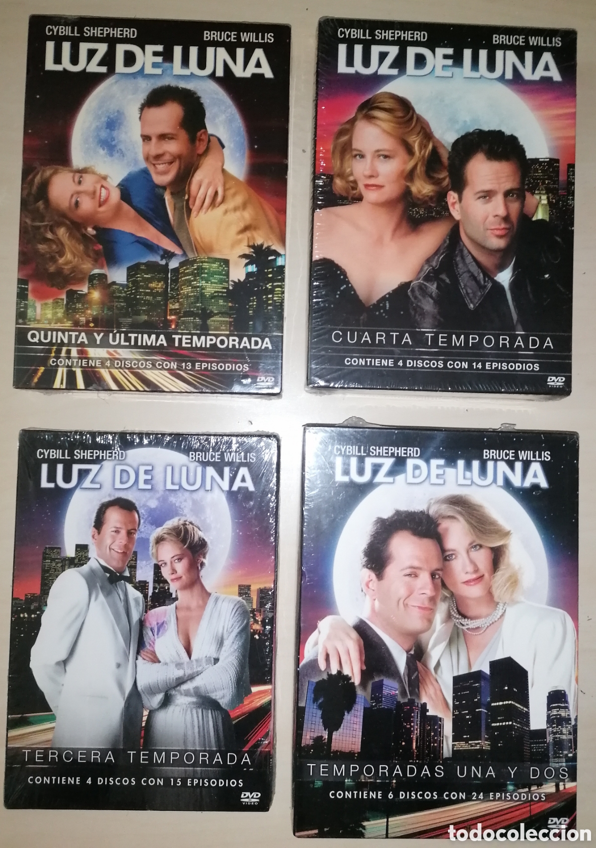 Series de TV: LUZ DE LUNA - Todas las temporadas (de la 1 a la 5) Completamente nuevo y sin desprecintar