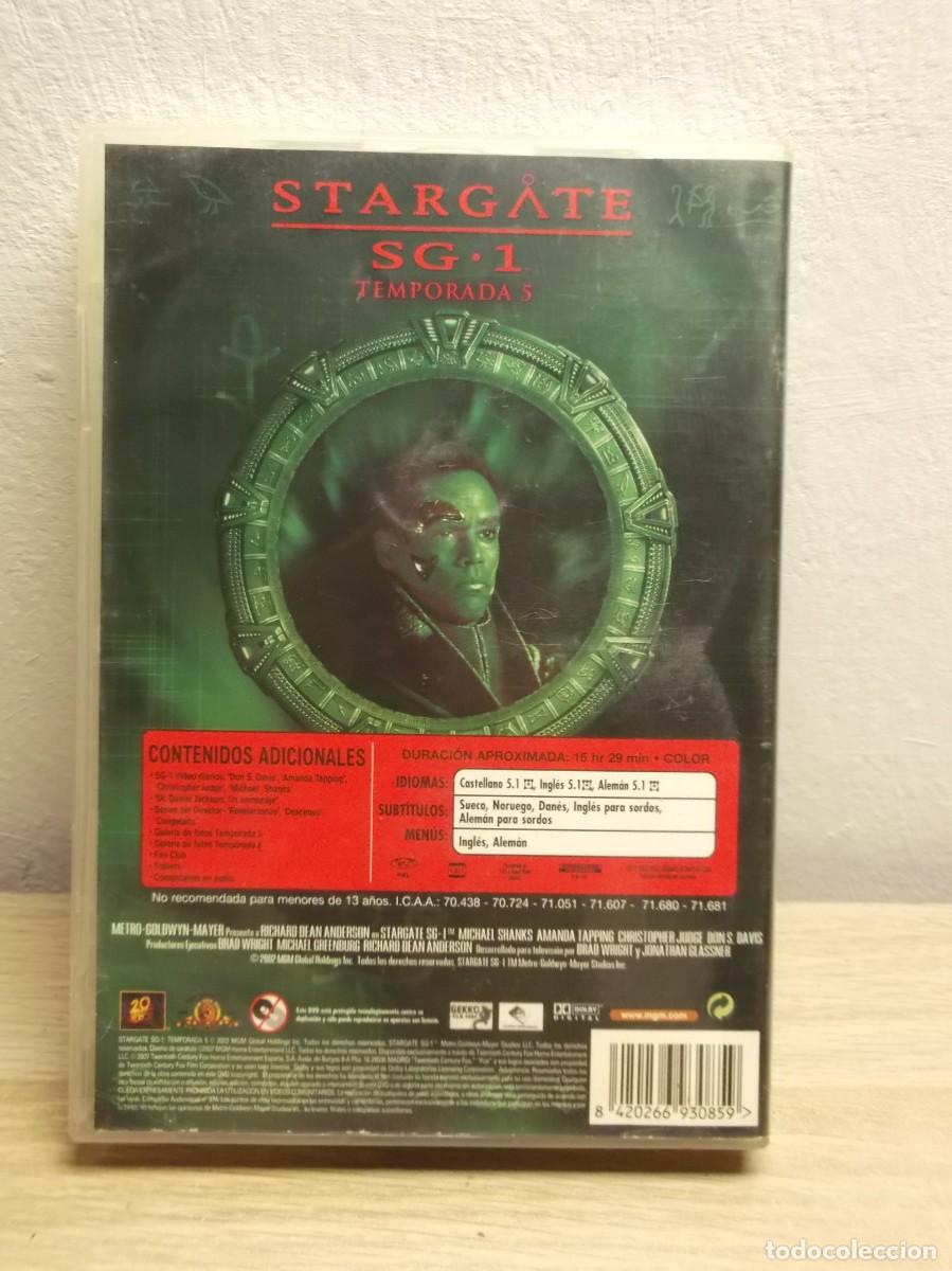 Series de TV: Stargate SG-1 Temporada 5 DVD - Foto 2