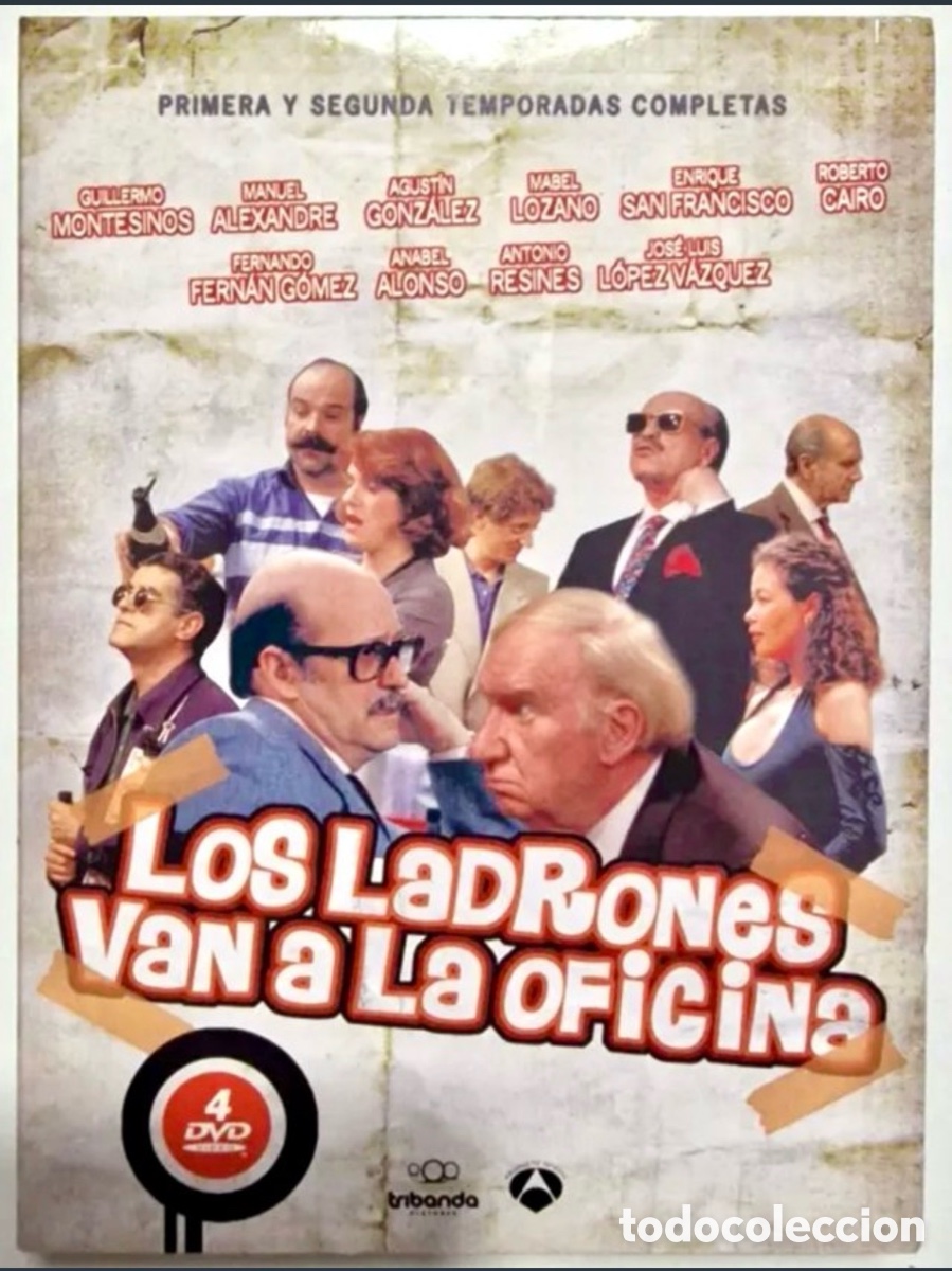 Series de TV: Los Ladrones Van a la Oficina DVD 4 Discos