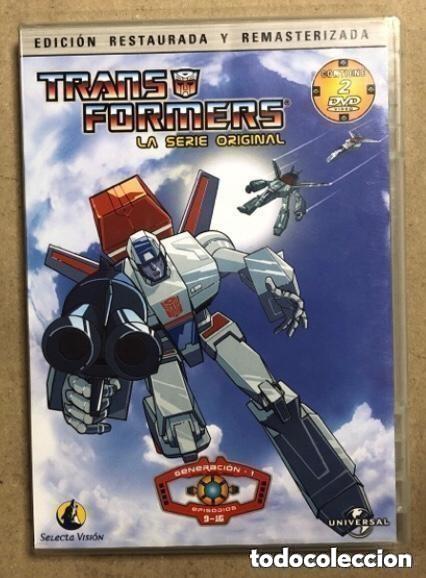 Series de TV: DVD - TRANSFORMERS LA SERIE ORIGINAL - 2 DVDS. GENERACI&Oacute;N 1 (EPISODIOS 9-16) . EDICI&Oacute;N RESTAURADA