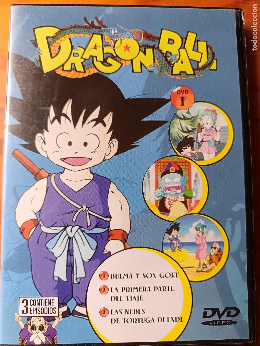 Series de TV: DRAGONA BALL (Bola de Dragon) Primeros Episodios. DVD Animaci&oacute;n.
