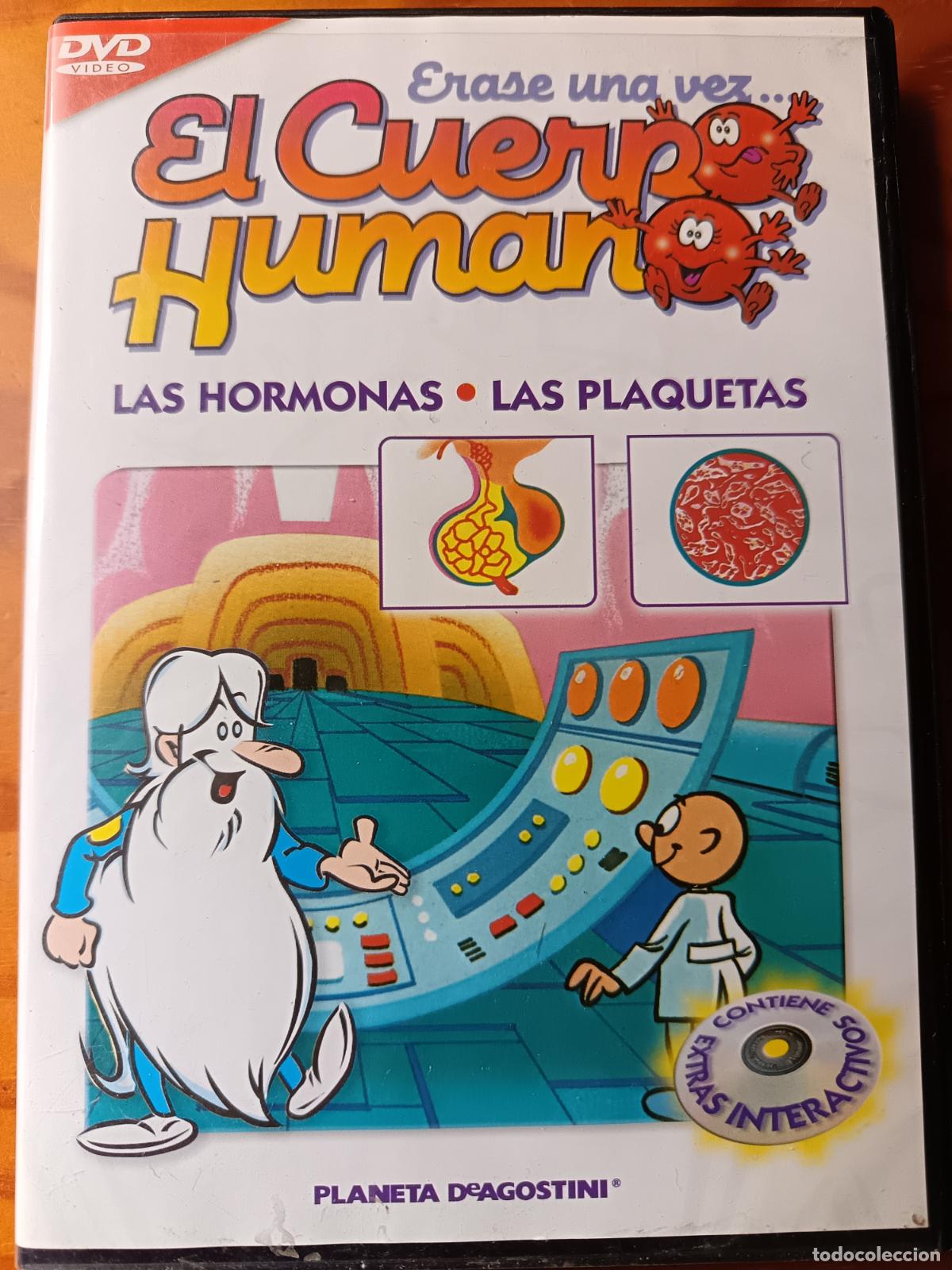 Series de TV: Erase una vez... EL CUERPO HUMANO N&ordm; 13, Las Hormonas y Las Plaquetas. DVD Animaci&oacute;n.