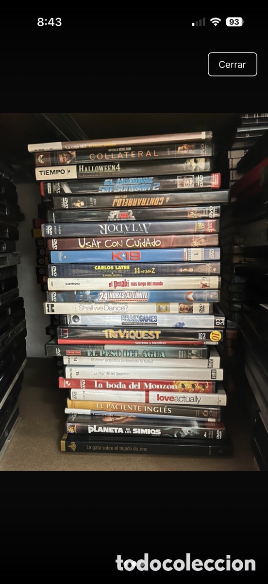 Series de TV: Lote de unos 75 DVD originales. Cine y documental - Foto 2