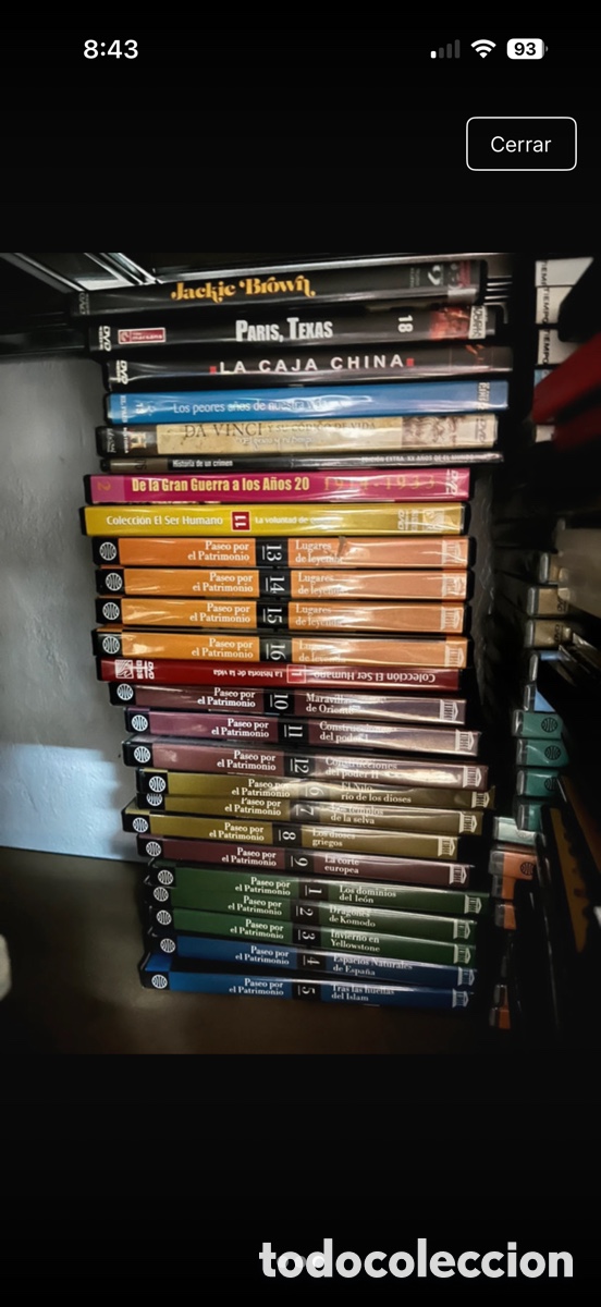 Series de TV: Lote de unos 75 DVD originales. Cine y documental - Foto 3