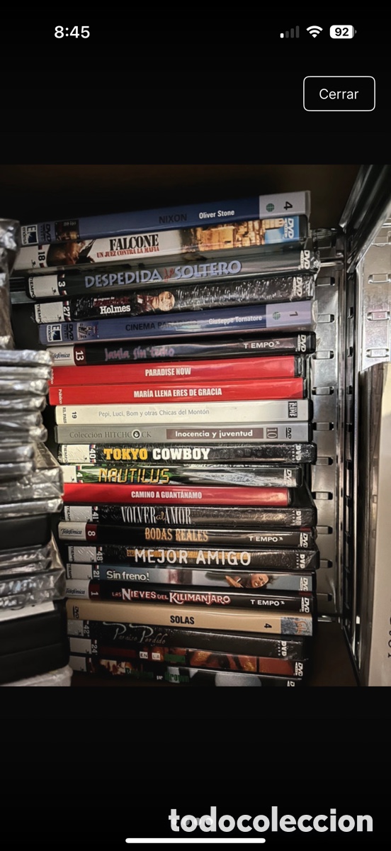 Series de TV: Lote de 70 dvd originales de cine y documental - Foto 4
